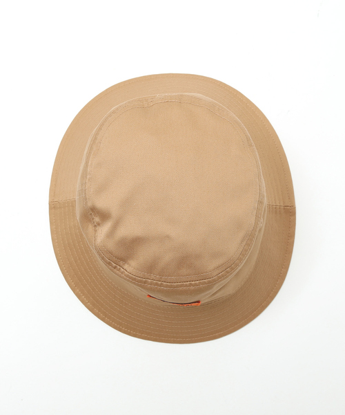 UNIVERSAL OVERALL(ユニバーサルオーバーオール)の「【UNIVERSAL OVERALL/ユニバーサルオーバーオール】TCツイルワンポイント バケットハット(ハット・メンズ・ブラック/ベージュ/グレー/カーキ・フリー)」の13枚目の写真