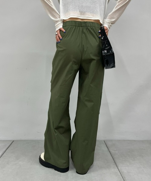 WHO'S WHO gallery（フーズフーギャラリー）の「ギャザーデザインパンツ（その他パンツ・レディース・カーキ/ブラック/アイボリー・FREE）」の10枚目の写真