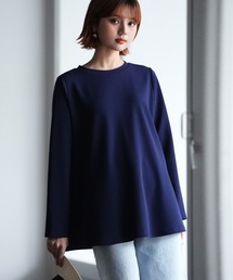 ゆったりシルエカットソートトップス