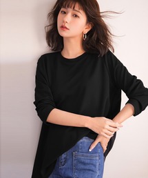 ゆったりシルエカットソートトップス