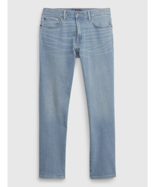 ウォッシュド ストレートデニムパンツ S〜XL レディース ウォッシュド デニム S~L ワイド ストレートパンツ