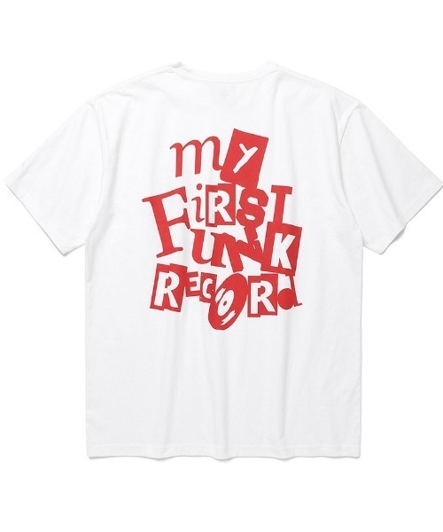 A'GEM/9 × .kom『CAVISH/カビシ』FUNK RECORD SS TEE/ファンキー