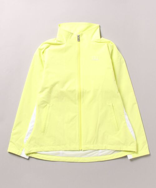 MUNSINGWEAR(マンシングウェア)の「『ENVOY/エンボイ』はっ水ストレッチスマートパディングフルジップブルゾン(ブルゾン・レディース・ホワイト/ライム・XL/L/M)」の3枚目の写真