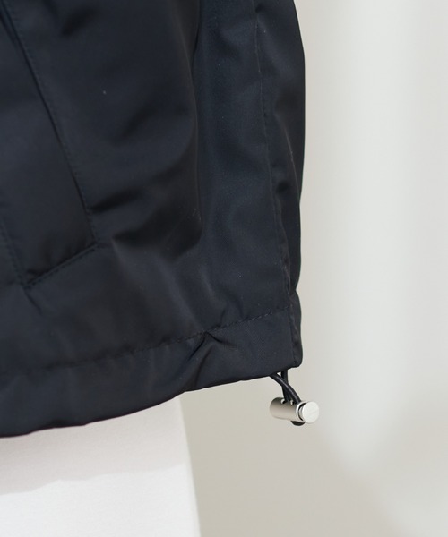 natural couture（ナチュラルクチュール）の「ショートMA-1（ブルゾン・レディース・ブラック/カーキ/アイボリー・FREE）」の22枚目の写真