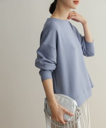 URBAN RESEARCH DOORS（アーバンリサーチドアーズ）の「ライトダンボールニットプルオーバー（Tシャツ/カットソー・レディース）」