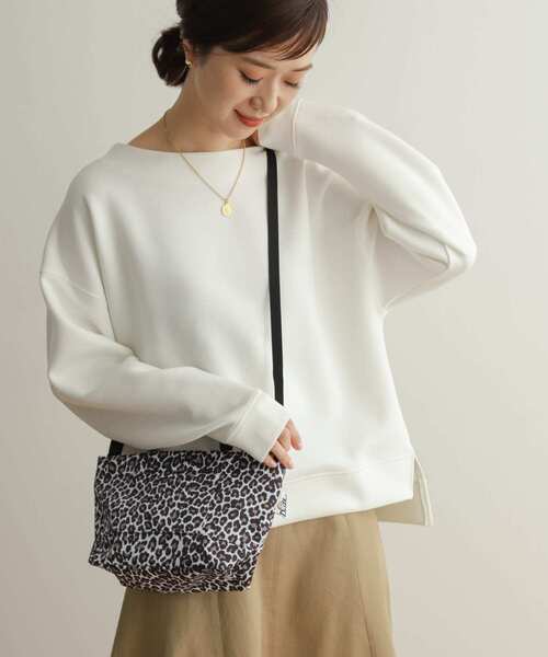 URBAN RESEARCH DOORS（アーバンリサーチドアーズ）の「ライトダンボールニットプルオーバー（Tシャツ/カットソー・レディース・ネイビー/オフホワイト/ブルー・MEDIUM）」の9枚目の写真