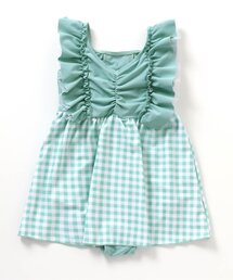 BREEZE | チュールフリルワンピース水着_UVカット(水着)