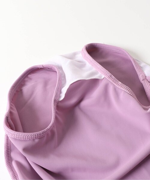 BREEZE(ブリーズ)の「【UVカット】チュールフリルワンピース水着(水着・キッズ・ミント/ピンク・110/130/120/80/90/140/100)」の9枚目の写真