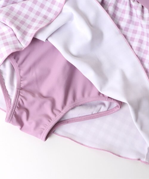 BREEZE(ブリーズ)の「【UVカット】チュールフリルワンピース水着(水着・キッズ・ミント/ピンク・110/130/120/80/90/140/100)」の18枚目の写真