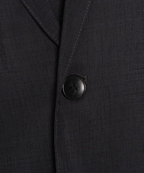 COMME CA ISM（コムサイズム）の「【セットアップ対応】洗える リネンライク  ジャケット（テーラードジャケット・メンズ・ネイビー/カーキ/ブラック・SMALL/MEDIUM/LARGE/X-LARGE）」の11枚目の写真