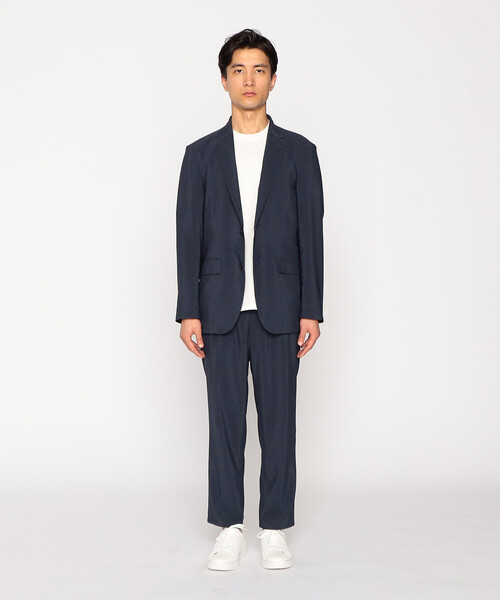 COMME CA ISM（コムサイズム）の「【セットアップ対応】洗える リネンライク  ジャケット（テーラードジャケット・メンズ・ネイビー/カーキ/ブラック・SMALL/MEDIUM/LARGE/X-LARGE）」の20枚目の写真