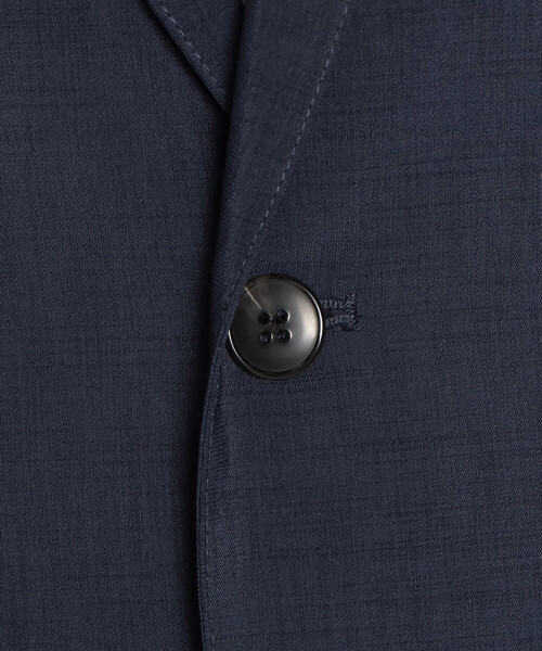 COMME CA ISM（コムサイズム）の「【セットアップ対応】洗える リネンライク  ジャケット（テーラードジャケット・メンズ・ネイビー/カーキ/ブラック・SMALL/MEDIUM/LARGE/X-LARGE）」の9枚目の写真