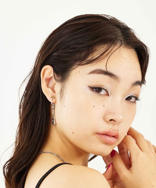 X-girl（エックスガール）の「STAR EAR CLIPS（イヤリング・レディース・ブルー/クリア/イエロー・ONE SIZE）」の11枚目の写真