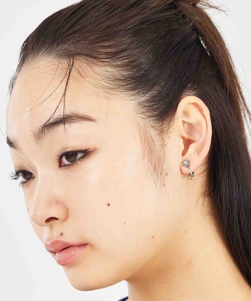 X-girl（エックスガール）の「STAR EAR CLIPS（イヤリング・レディース・ブルー/クリア/イエロー・ONE SIZE）」の13枚目の写真