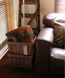 BRID | .ブリッド スタッキングバスケット 2段 収納 / BRID STACKING BASKET with CASTER WASHABLE COVER［02］(収納グッズ)