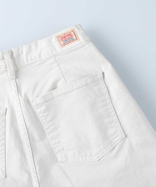 SOMETHING（サムシング）の「SOMETHING(サムシング)チノタックトラウザーパンツ（その他パンツ・レディース・キナリ・XS/M/S）」の3枚目の写真