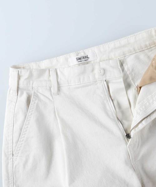 SOMETHING（サムシング）の「SOMETHING(サムシング)チノタックトラウザーパンツ（その他パンツ・レディース・キナリ・XS/M/S）」の4枚目の写真