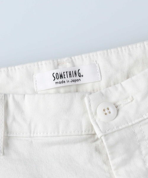 SOMETHING（サムシング）の「SOMETHING(サムシング)チノタックトラウザーパンツ（その他パンツ・レディース・キナリ・XS/M/S）」の6枚目の写真