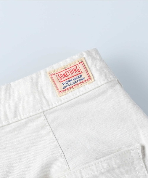 SOMETHING（サムシング）の「SOMETHING(サムシング)チノタックトラウザーパンツ（その他パンツ・レディース・キナリ・XS/M/S）」の7枚目の写真