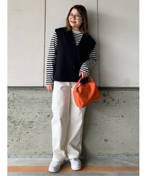 SOMETHING（サムシング）の「SOMETHING(サムシング)チノタックトラウザーパンツ（その他パンツ・レディース・キナリ・XS/M/S）」の10枚目の写真