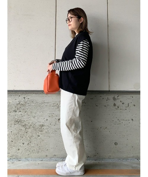 SOMETHING（サムシング）の「SOMETHING(サムシング)チノタックトラウザーパンツ（その他パンツ・レディース・キナリ・XS/M/S）」の11枚目の写真