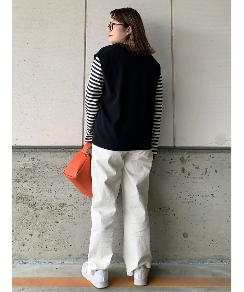 SOMETHING（サムシング）の「SOMETHING(サムシング)チノタックトラウザーパンツ（その他パンツ・レディース・キナリ・XS/M/S）」の12枚目の写真
