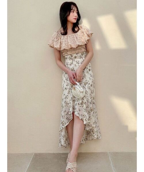 dazzlin(ダズリン)の「morning gloryヘムスカート(スカート・レディース・イエロー/ブルー/グリーン・SMALL/MEDIUM)」の11枚目の写真