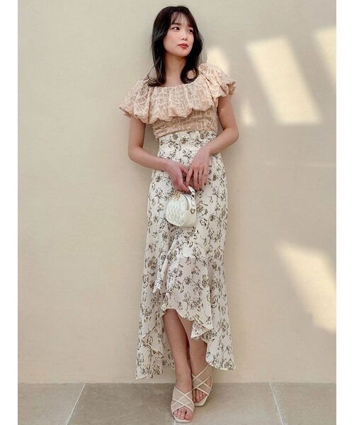 dazzlin(ダズリン)の「morning gloryヘムスカート(スカート・レディース・イエロー/ブルー/グリーン・SMALL/MEDIUM)」の15枚目の写真