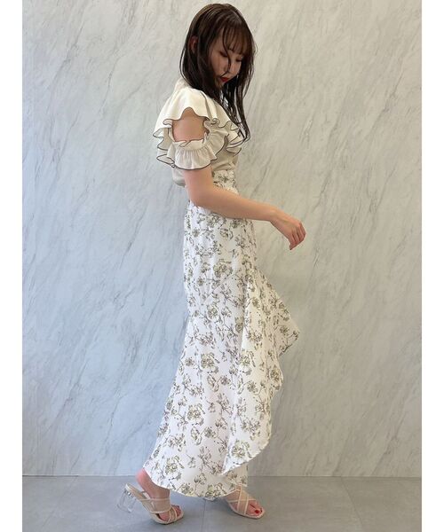 dazzlin(ダズリン)の「morning gloryヘムスカート(スカート・レディース・イエロー/ブルー/グリーン・SMALL/MEDIUM)」の21枚目の写真