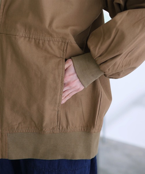 ElegChic(エレグシック)の「パフスリーブ ロング丈MA-1(MA-1・レディース・ブラック/ベージュ/ライトカーキ・M/XL/4L)」の17枚目の写真