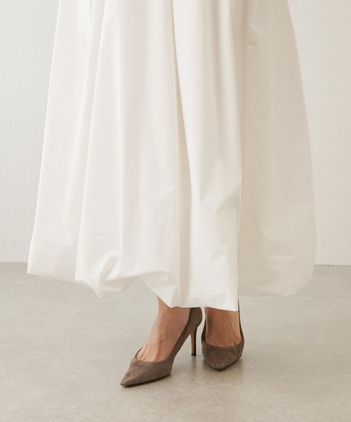 Whim Gazette(ウィムガゼット)の「【THE PAUSE】ドッキングバルーンワンピース(ワンピース・レディース・ブラック/オフホワイト・FREE)」の8枚目の写真