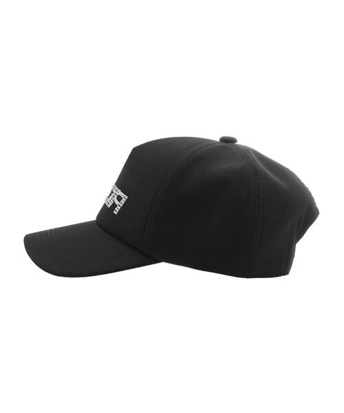 GYDA(ジェイダ)の「GYDAストーンCAP(キャップ・レディース・ブラック/オフホワイト・FREE)」の6枚目の写真