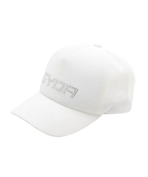 GYDA(ジェイダ)の「GYDAストーンCAP(キャップ・レディース・ブラック/オフホワイト・FREE)」の4枚目の写真