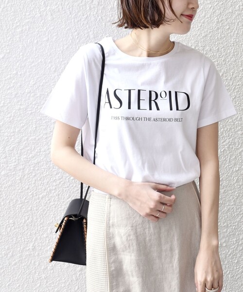 SHIPS（シップス）の「* オーガニックコットン 2パターン ロゴ TEE◆（Tシャツ/カットソー・レディース・ダークグレー/ライトピンク/ピンク/ライトホワイト/ホワイト/チャコールグレー・ONE SIZE）」の17枚目の写真