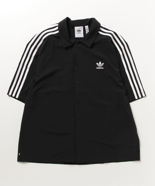 adidas Originals（アディダスオリジナルス）の「adidas Originals/アディダス オリジナルス CLASSICS SHIRT（Tシャツ/カットソー・メンズ・ブラック/ライトブルー・XL/L/M/S）」の2枚目の写真