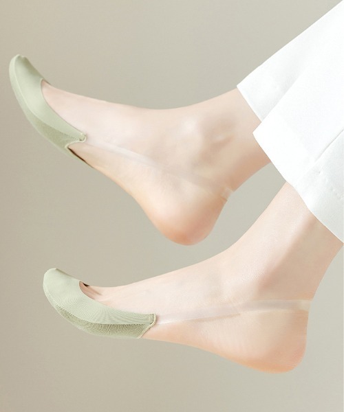 Futier land（フューティアランド）の「つま先ソックス（ソックス/靴下・レディース・ベージュ/ブラック/カーキ・FREE）」の4枚目の写真