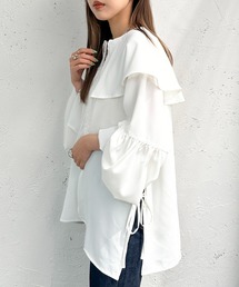 apres jour mignon | 前ジップサイドオープンブラウス【ZOZOTOWN限定アイテム】(シャツ/ブラウス)