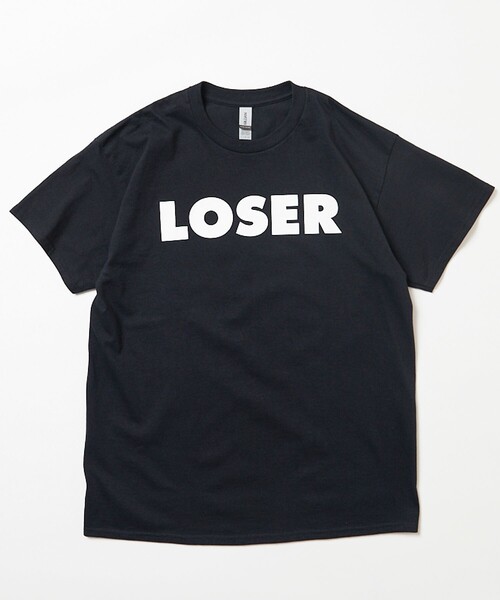 MUSIC TEE（ミュージックティー）の「MUSIC TEE/ミュージックティー SUB POP TEE LOSER/プリント グラフィック 半袖Tシャツ（Tシャツ/カットソー・メンズ・ブラック・LARGE/X-LARGE/XX-LARGE/MEDIUM）」の3枚目の写真
