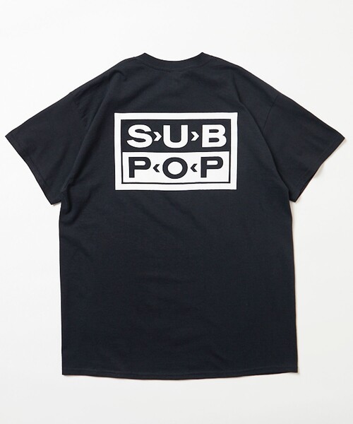MUSIC TEE（ミュージックティー）の「MUSIC TEE/ミュージックティー SUB POP TEE LOSER/プリント グラフィック 半袖Tシャツ（Tシャツ/カットソー・メンズ・ブラック・LARGE/X-LARGE/XX-LARGE/MEDIUM）」の8枚目の写真