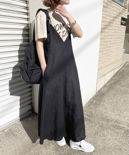 24SS 未使用タグ付SPICK&SPAN リネンキャミワンピ　リネン100% 24SS 未使用タグ付SPICK&SPAN リネンキャミワンピ リネン100%