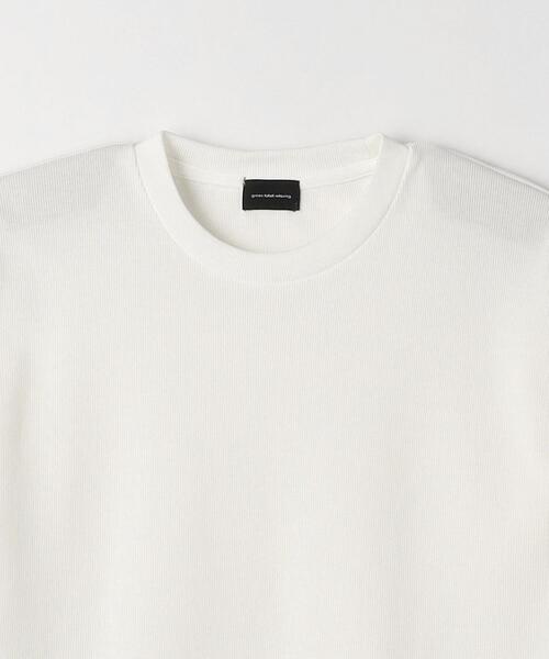 green label relaxing（グリーンレーベルリラクシング）の「クリアアゼ クルーネック Tシャツ（Tシャツ/カットソー・メンズ・ターコイズブルー/ホワイト/ライム・S/M/XL/L）」の11枚目の写真