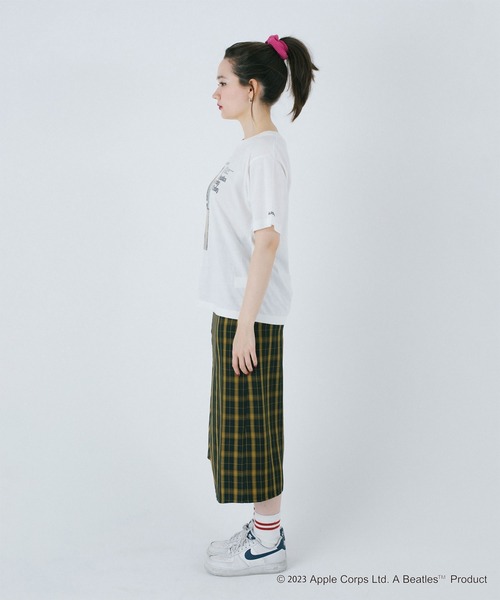 TINA:JOJUN(ティーナジョジュン)の「THE BEATLES Tシャツ TINA:JOJUN(Tシャツ/カットソー・レディース・レッド/ブラック・M)」の15枚目の写真