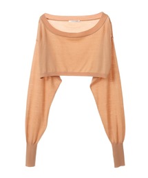 ニット セーター CURRENTAGE/Turtlrneck＆Cropped top Layer knit レディース CURRENTAGE ニット セーター CURRENTAGE/Turtlrneck＆Cropped
