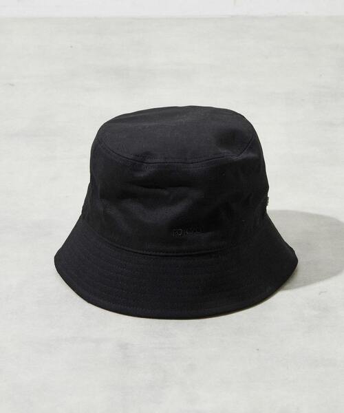 CONVERSE TOKYO（コンバーストウキョウ）の「LOGO TWILL BUCKET HAT（ハット・レディース・ピンク/オフホワイト/ブラウン/ブラック・SMALL/LARGE）」の2枚目の写真