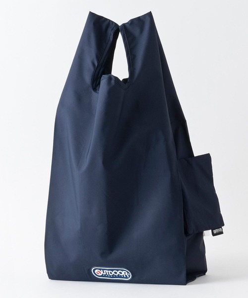 OUTDOOR PRODUCTS（アウトドアプロダクツ）の「【OUTDOOR PRODUCTS/アウトドアプロダクツ】TUSTIN ECOBAG 111144 エコバッグ トートバッグ 収納機能付き ポーチ付き（エコバッグ/サブバッグ・メンズ・グリーン/ホワイト/ネイビー・FREE）」の3枚目の写真