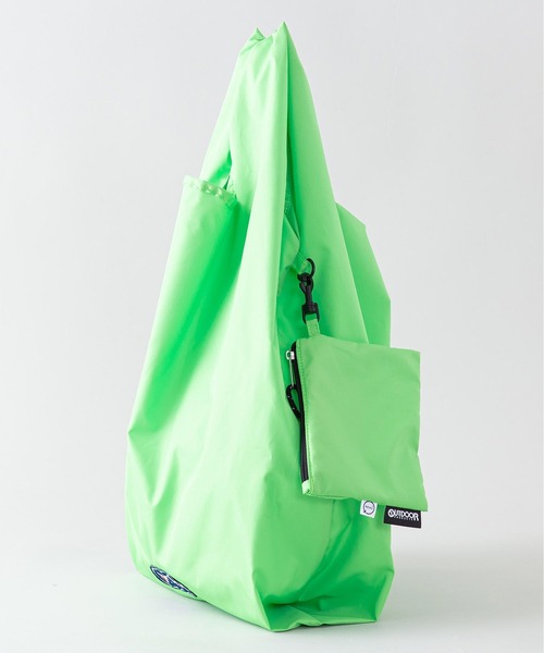 OUTDOOR PRODUCTS（アウトドアプロダクツ）の「【OUTDOOR PRODUCTS/アウトドアプロダクツ】TUSTIN ECOBAG 111144 エコバッグ トートバッグ 収納機能付き ポーチ付き（エコバッグ/サブバッグ・メンズ・グリーン/ホワイト/ネイビー・FREE）」の6枚目の写真