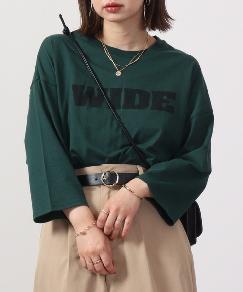 FUNALIVE（ファンアライブ）の「7分袖プリントロンT（Tシャツ/カットソー・メンズ・チャコール/グリーン/サックスブルー/ネイビー/ベージュ/ホワイト/チャコールグレー/ブラック/ブラック系/グレー系/ベージュ系/グリーン系/ホワイト系2/ホワイト系/ホワイト系1/杢グレー・M/L/XL）」の14枚目の写真