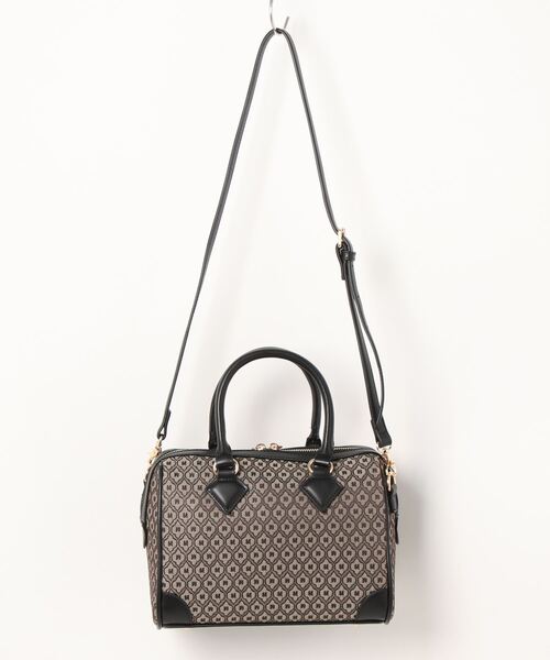 MOUSSY(マウジー)の「MONOGRAM BOSTONバッグ(M)(ボストンバッグ・レディース・ブラウン・FREE)」の4枚目の写真