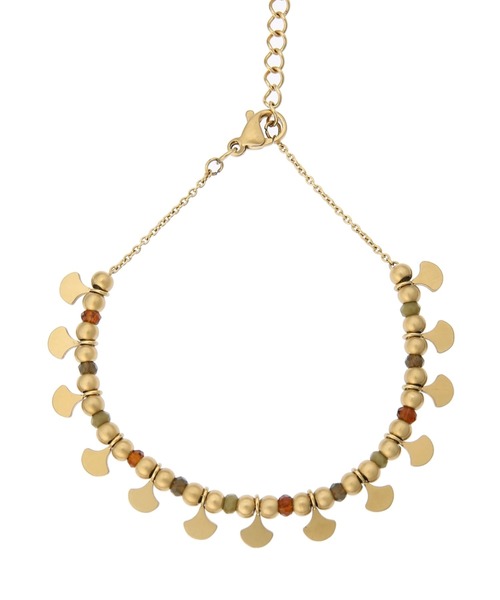 ALEXIA STAM（アリシアスタン）の「Fan-Shaped Beads Bracelet / ファンシェイプブレスレット（ブレスレット・レディース・ゴールド・FREE）」の6枚目の写真