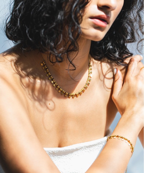 ALEXIA STAM（アリシアスタン）の「Fan-Shaped Beads Bracelet / ファンシェイプブレスレット（ブレスレット・レディース・ゴールド・FREE）」の3枚目の写真